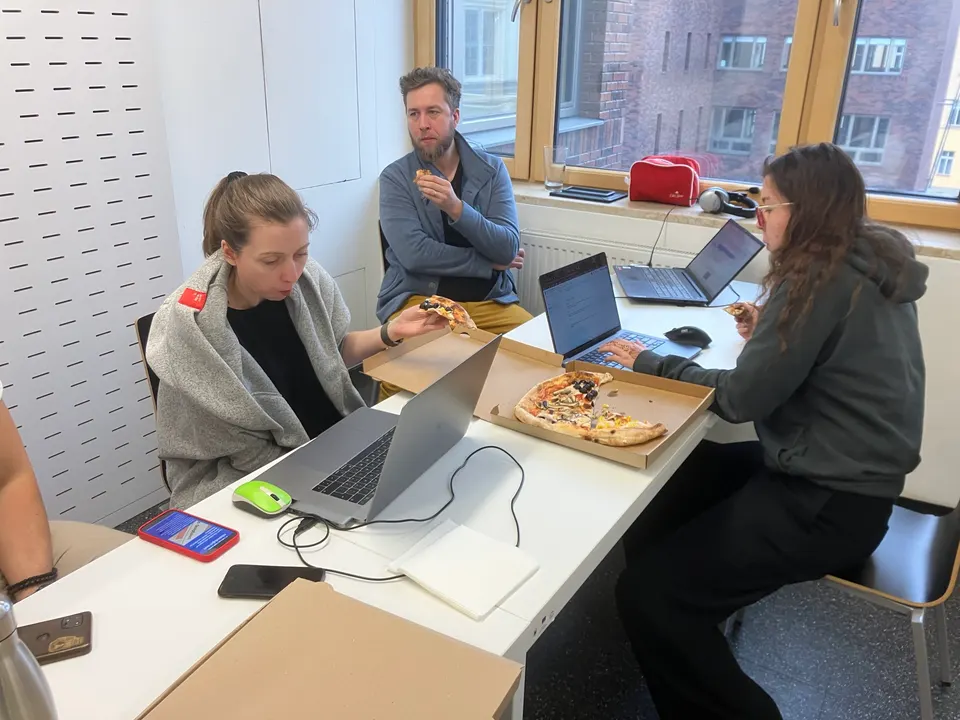 Fotografie z Hackathonu