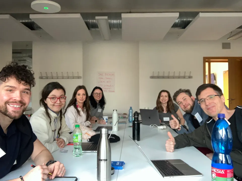 Fotografie z Hackathonu