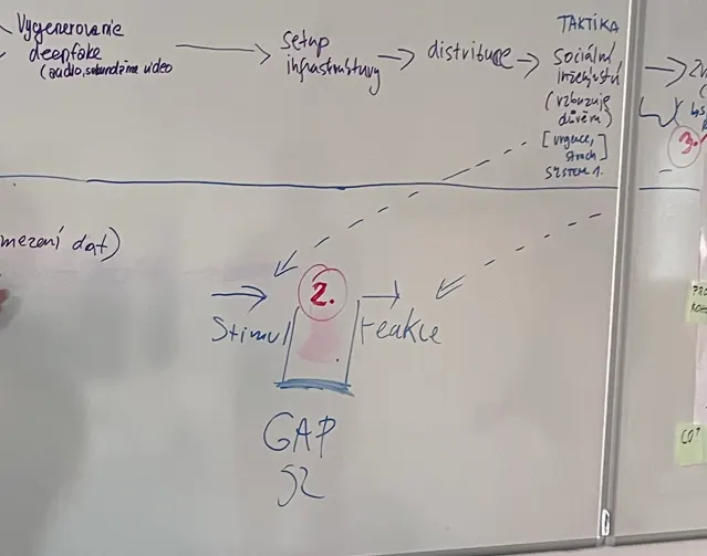 Schéma „GAPu“ – místa možné intervence