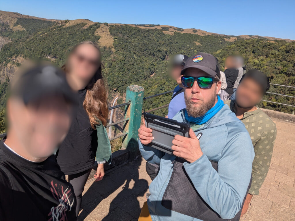 Použití zařízení v reálných podmínkách.